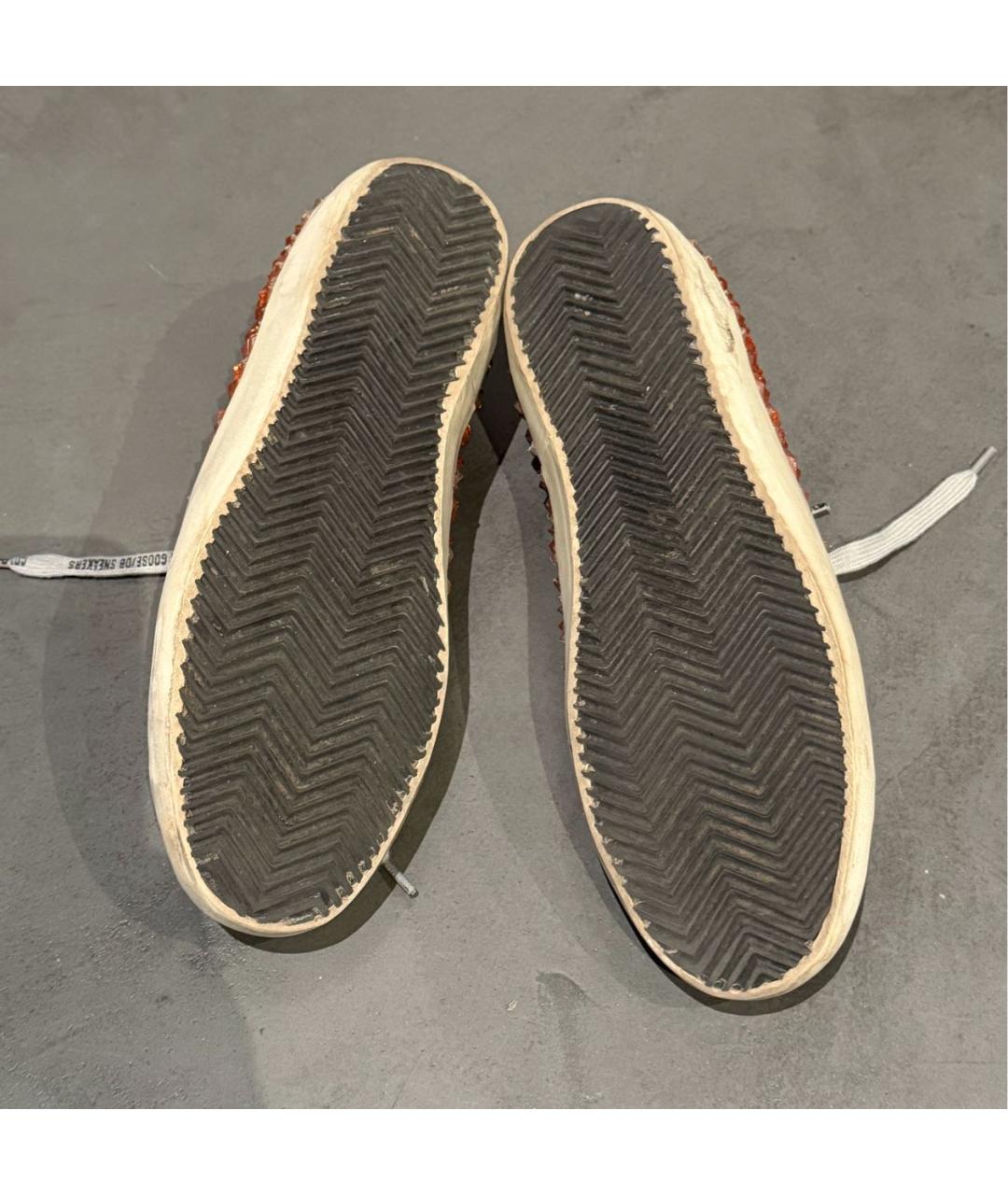 GOLDEN GOOSE Розовые кеды, фото 7