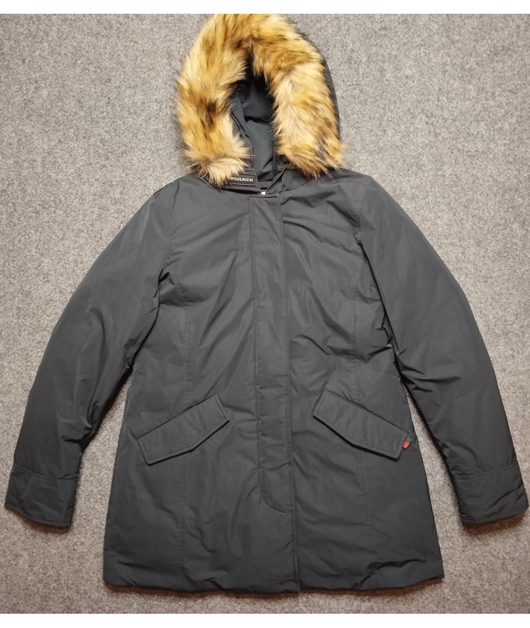 WOOLRICH Серая полиэстеровая парка, фото 10