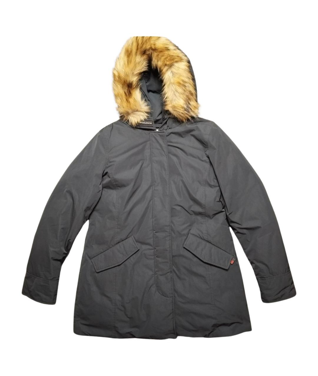 WOOLRICH Серая полиэстеровая парка, фото 1
