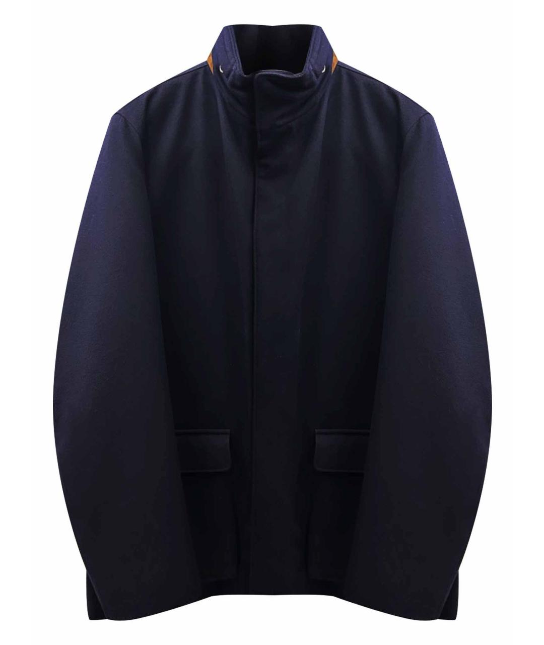 LORO PIANA Темно-синяя кашемировая куртка, фото 1