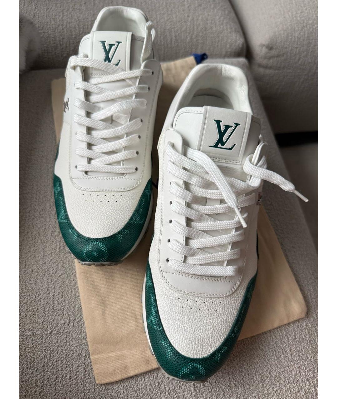 LOUIS VUITTON Мульти кожаные низкие кроссовки / кеды, фото 2