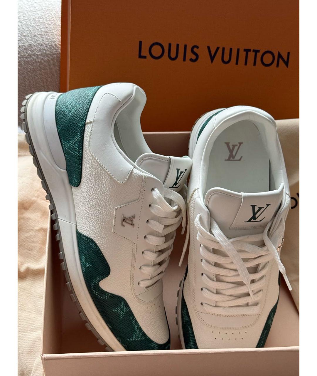 LOUIS VUITTON Мульти кожаные низкие кроссовки / кеды, фото 5