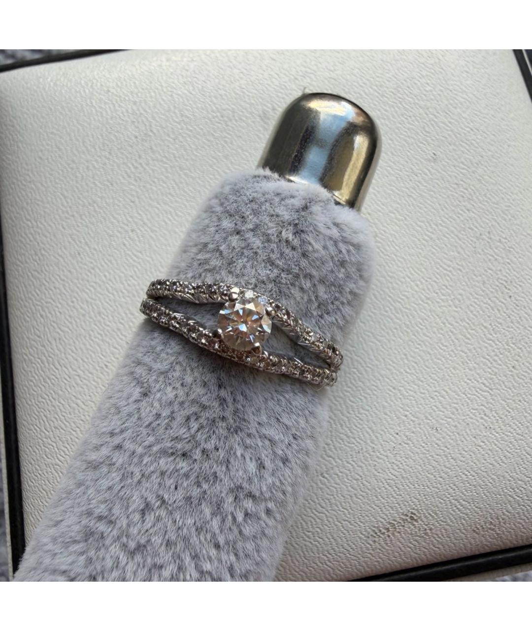 CHANEL Серое кольцо из белого золота, фото 6
