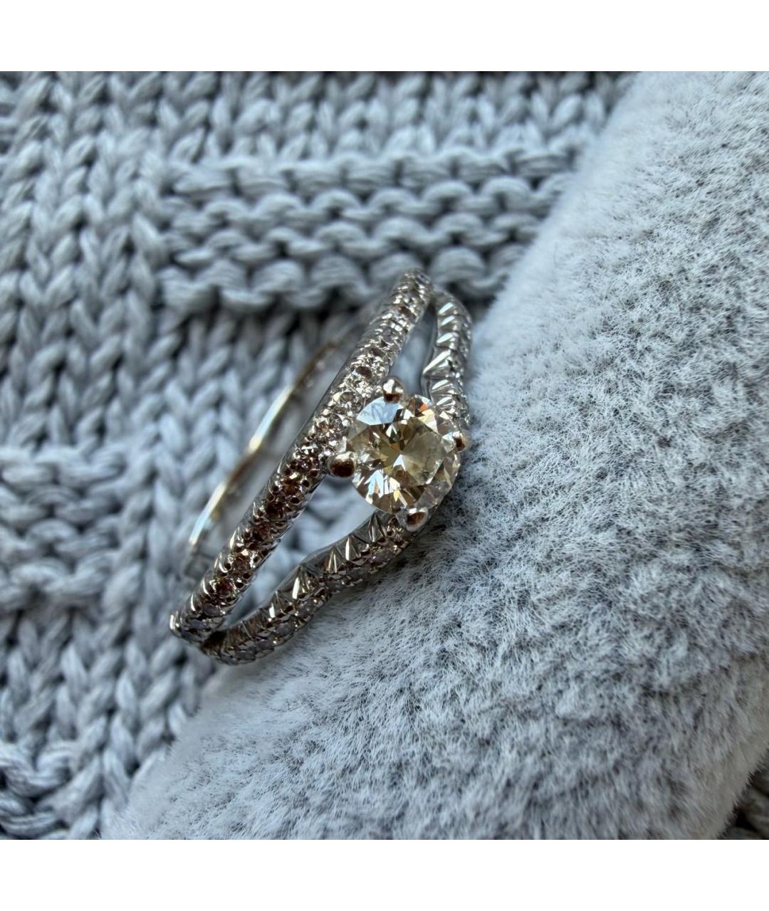 CHANEL Серое кольцо из белого золота, фото 3