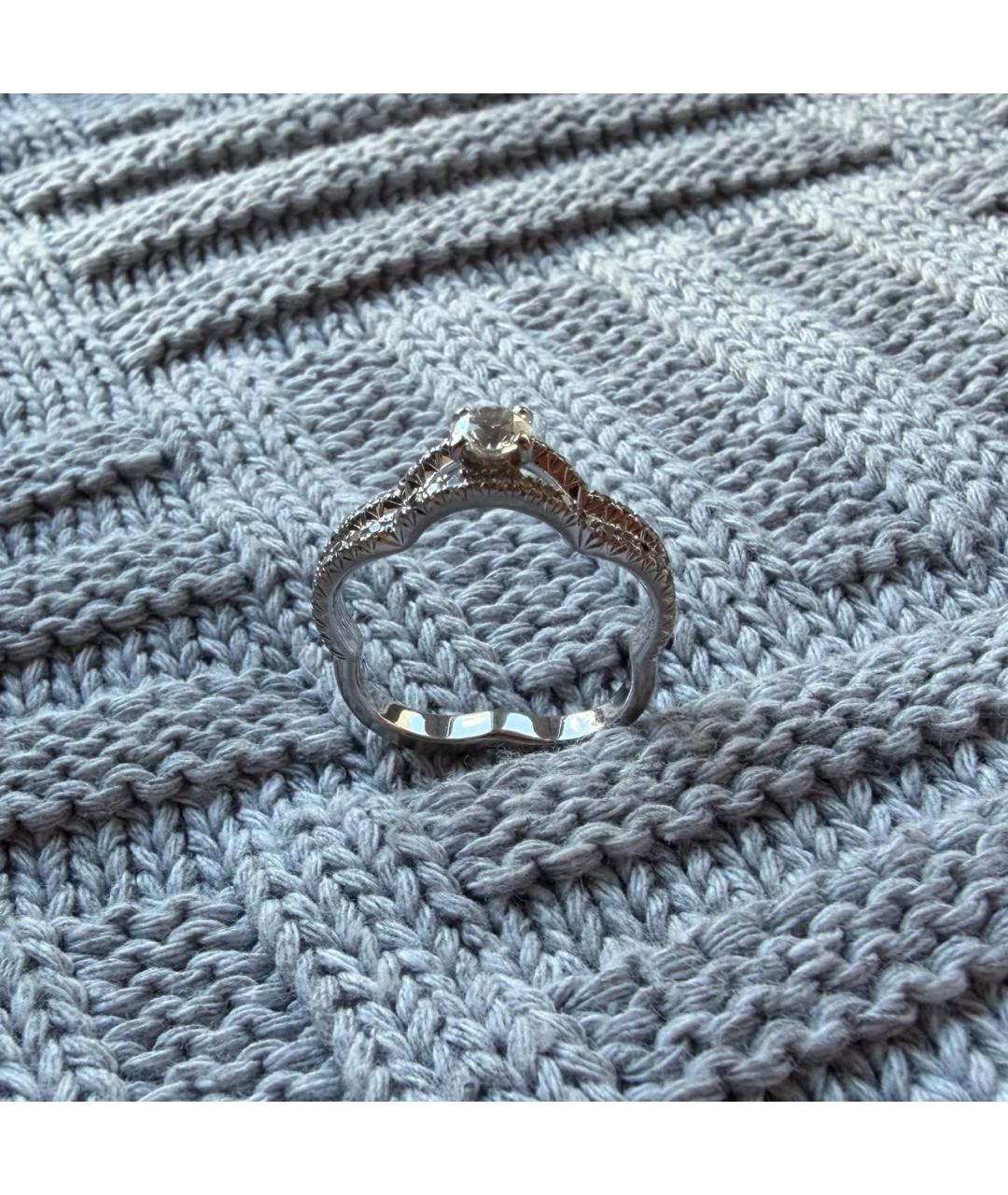 CHANEL Серое кольцо из белого золота, фото 8