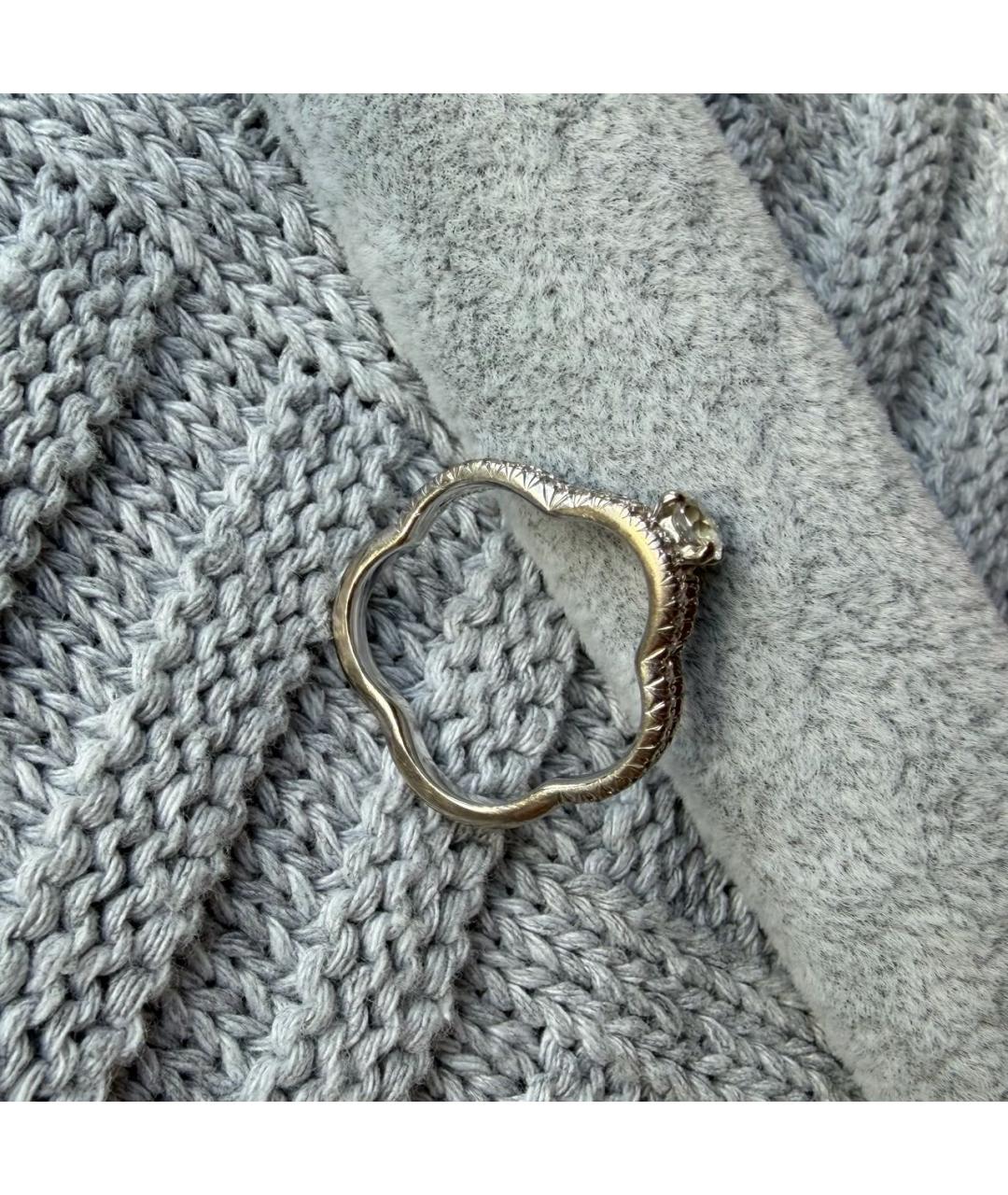 CHANEL Серое кольцо из белого золота, фото 4