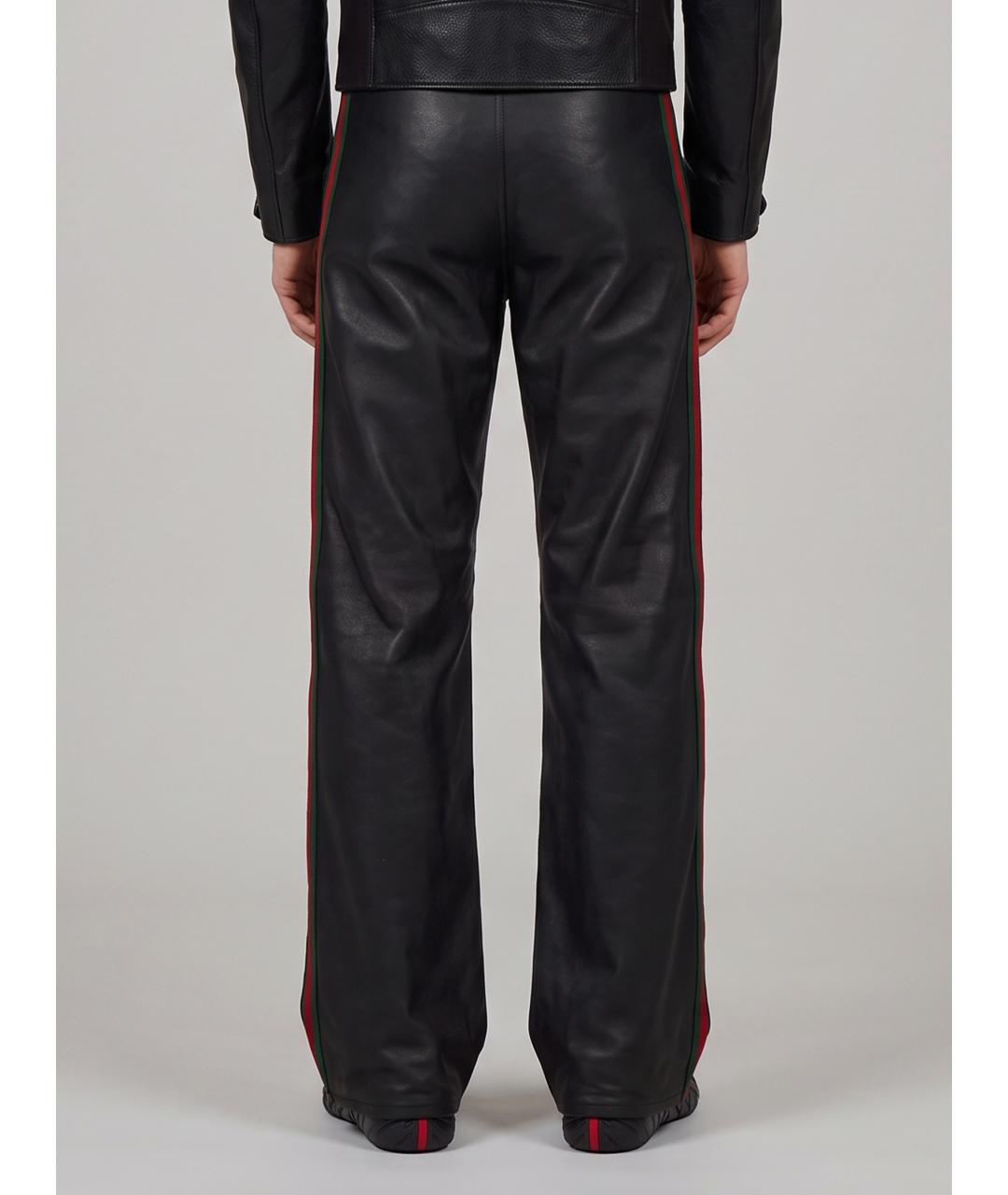 GUCCI Черные хлопковые прямые джинсы, фото 4