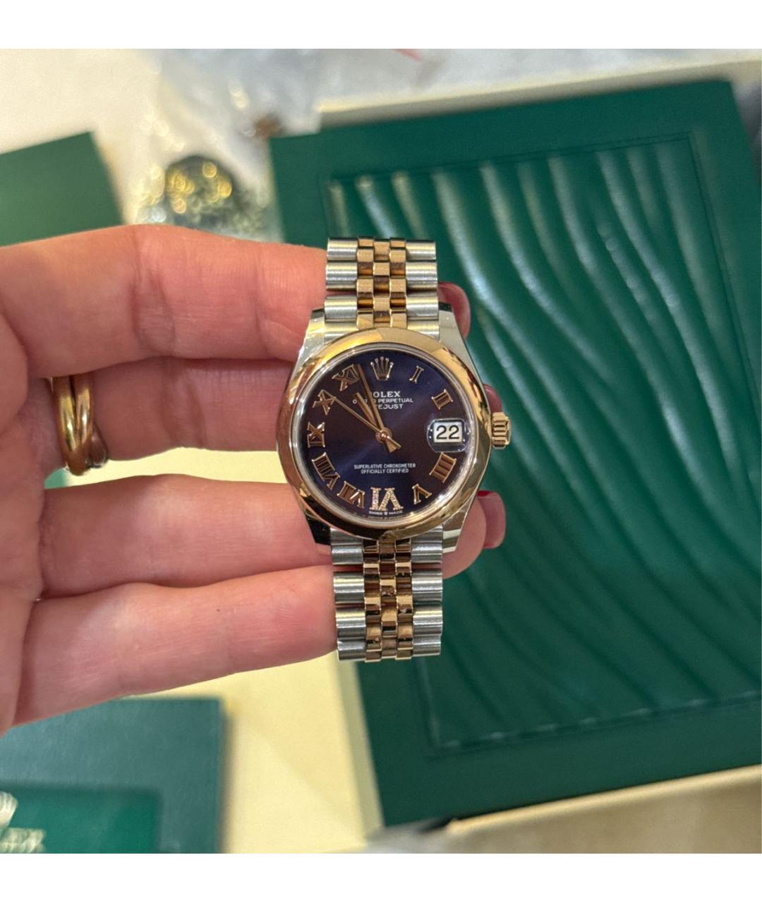 ROLEX Золотые часы из розового золота, фото 3