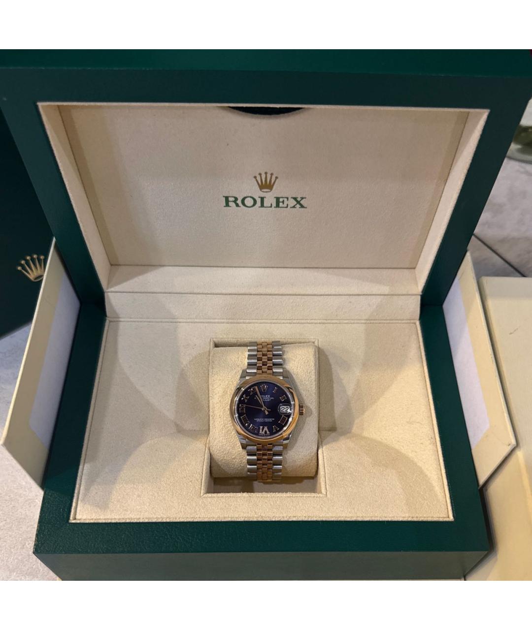 ROLEX Золотые часы из розового золота, фото 4