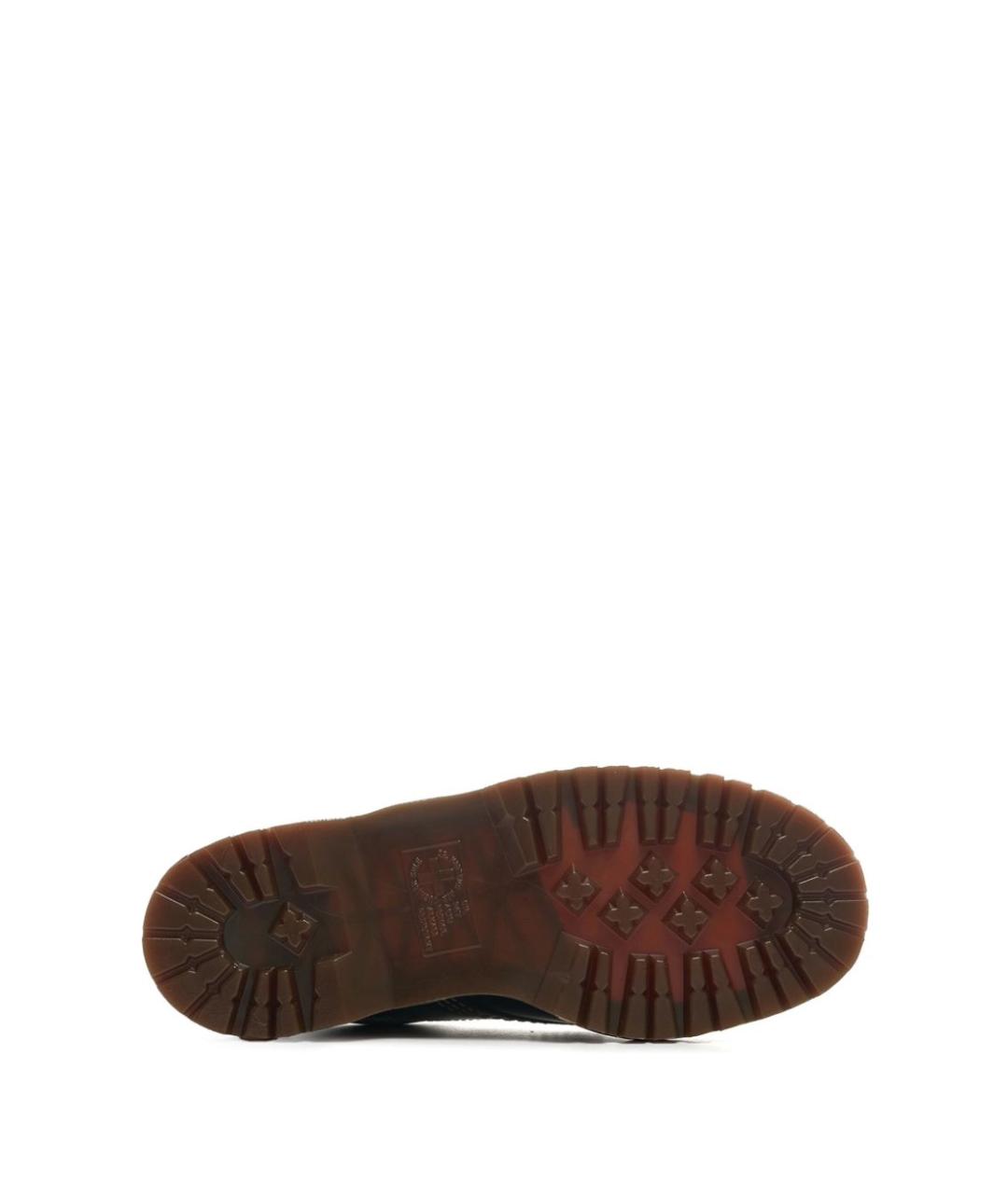 DR. MARTENS Черные кожаные низкие ботинки, фото 4