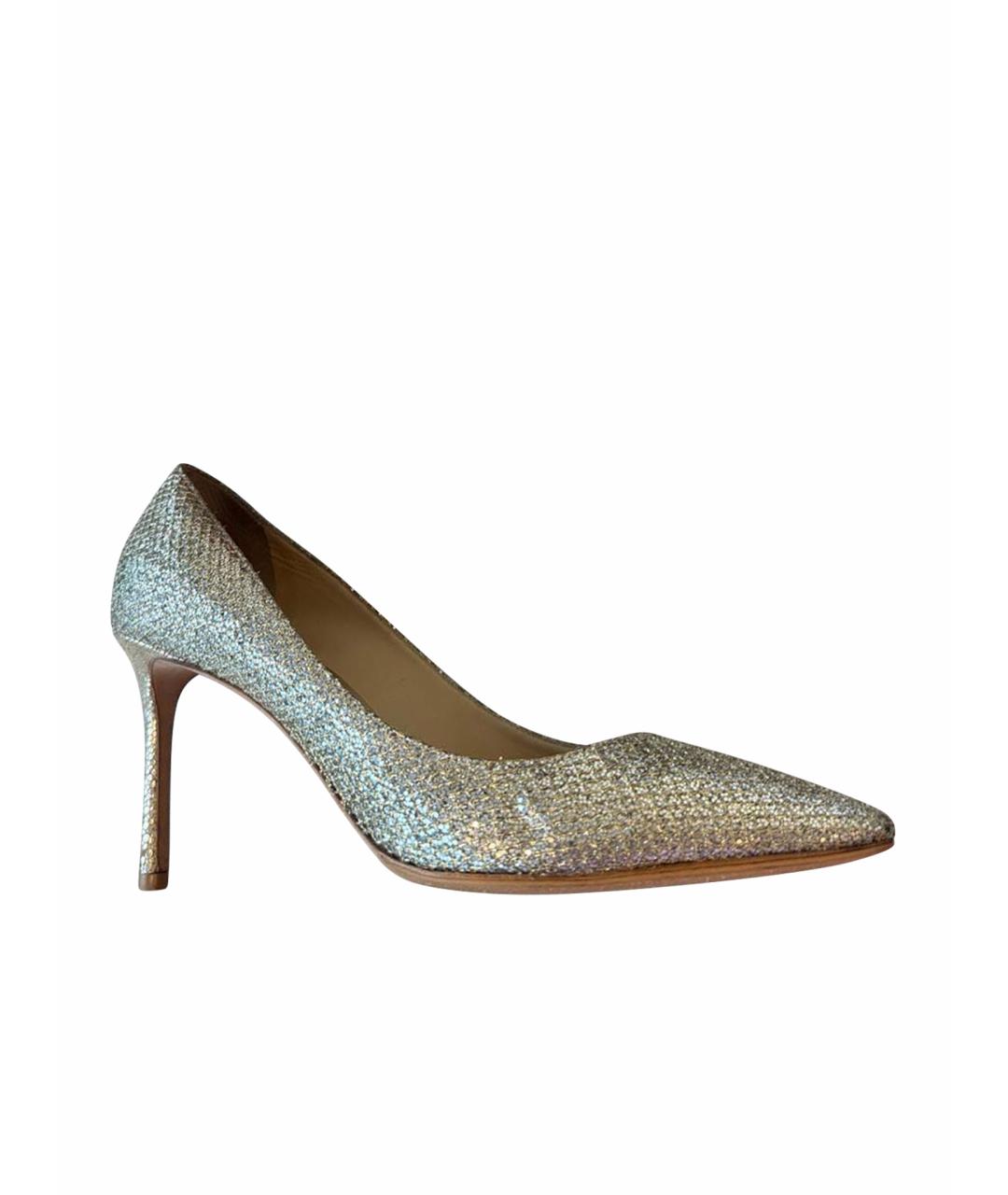 JIMMY CHOO Серебряные туфли, фото 1