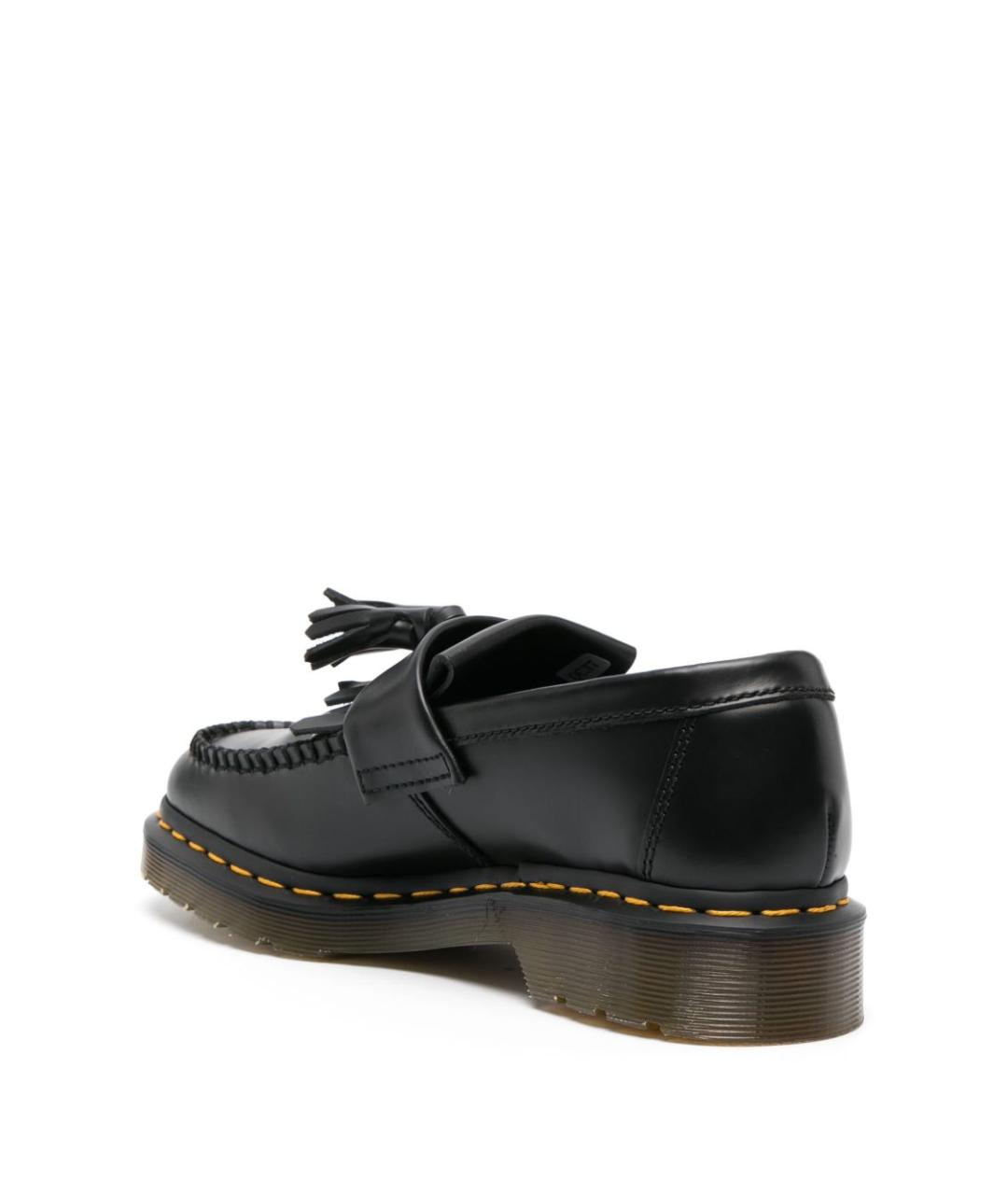 DR. MARTENS Черные кожаные низкие ботинки, фото 3