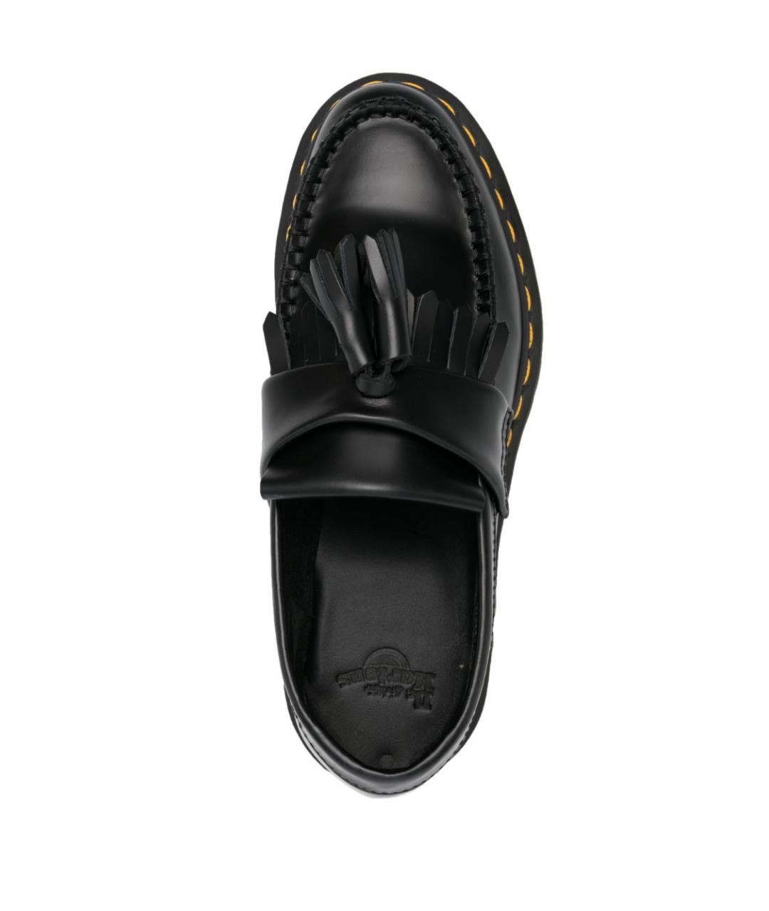 DR. MARTENS Черные кожаные низкие ботинки, фото 2