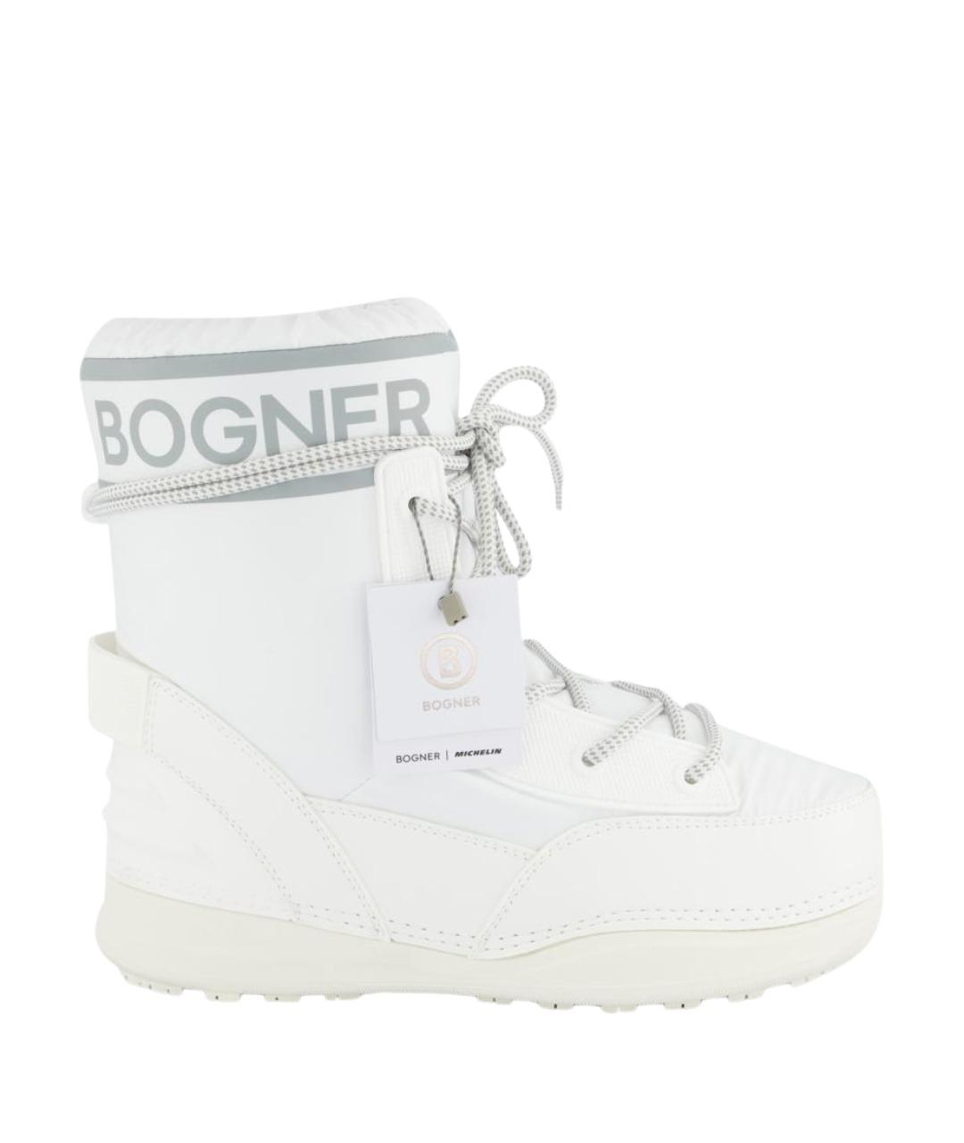 BOGNER Белые синтетические ботинки, фото 1