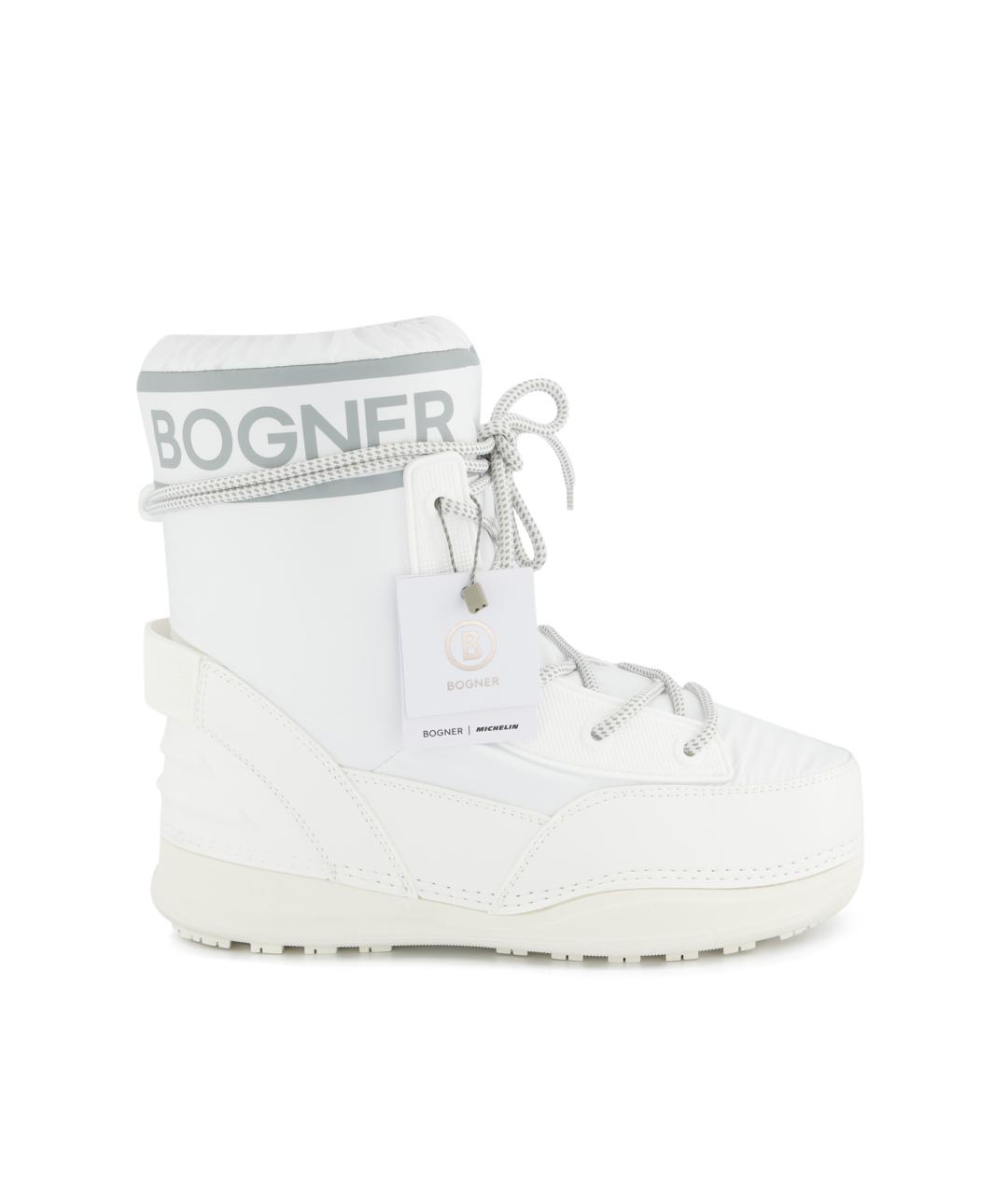 BOGNER Белые синтетические ботинки, фото 5