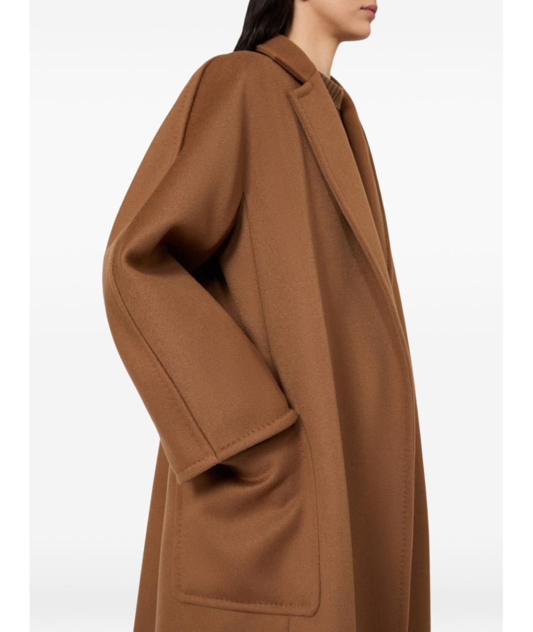 MAX MARA Бежевое шерстяное пальто, фото 2