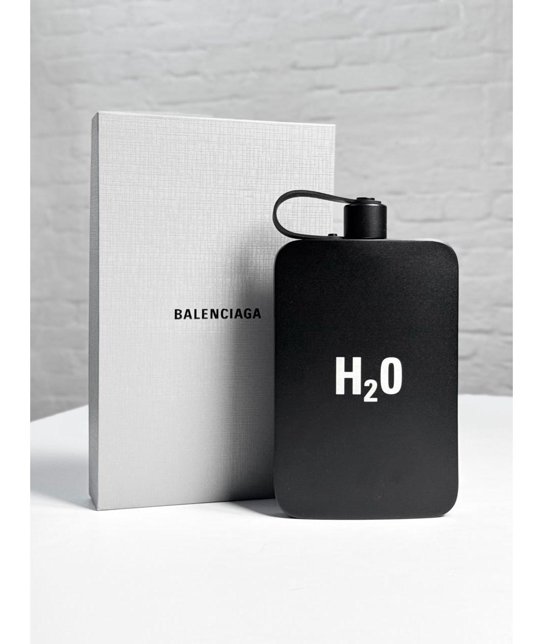 BALENCIAGA Черный стакан для виски, фото 2