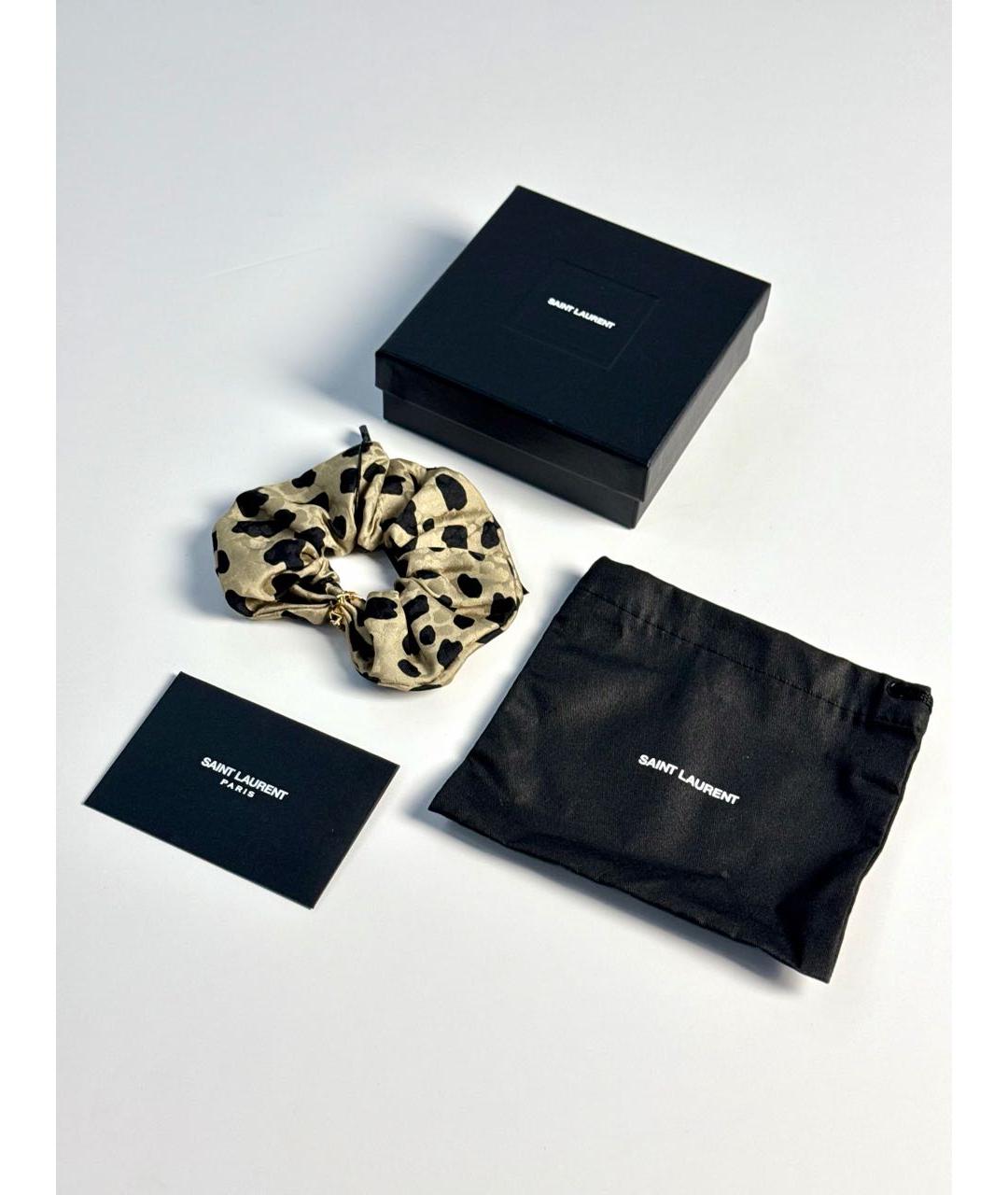 SAINT LAURENT Золотая резинка, фото 7