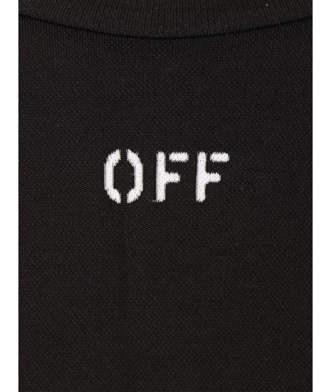 OFF-WHITE Черная майка, фото 5