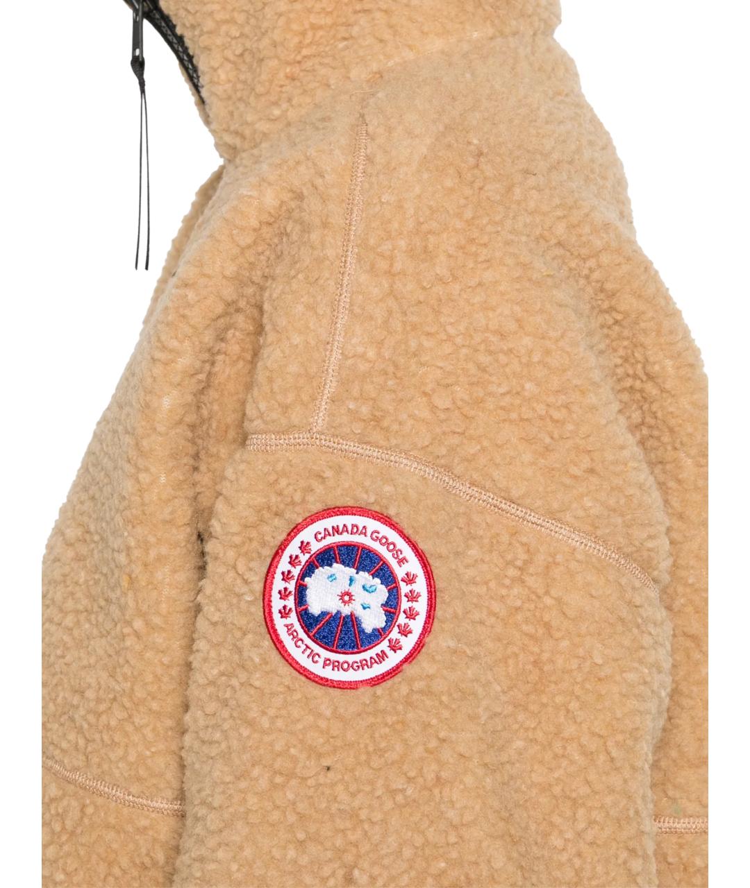 CANADA GOOSE Бежевая шерстяная куртка, фото 2