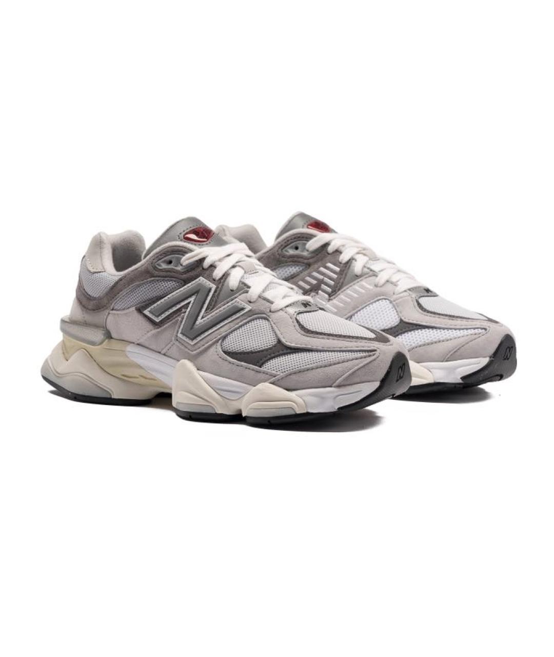 NEW BALANCE Серые замшевые кроссовки, фото 2