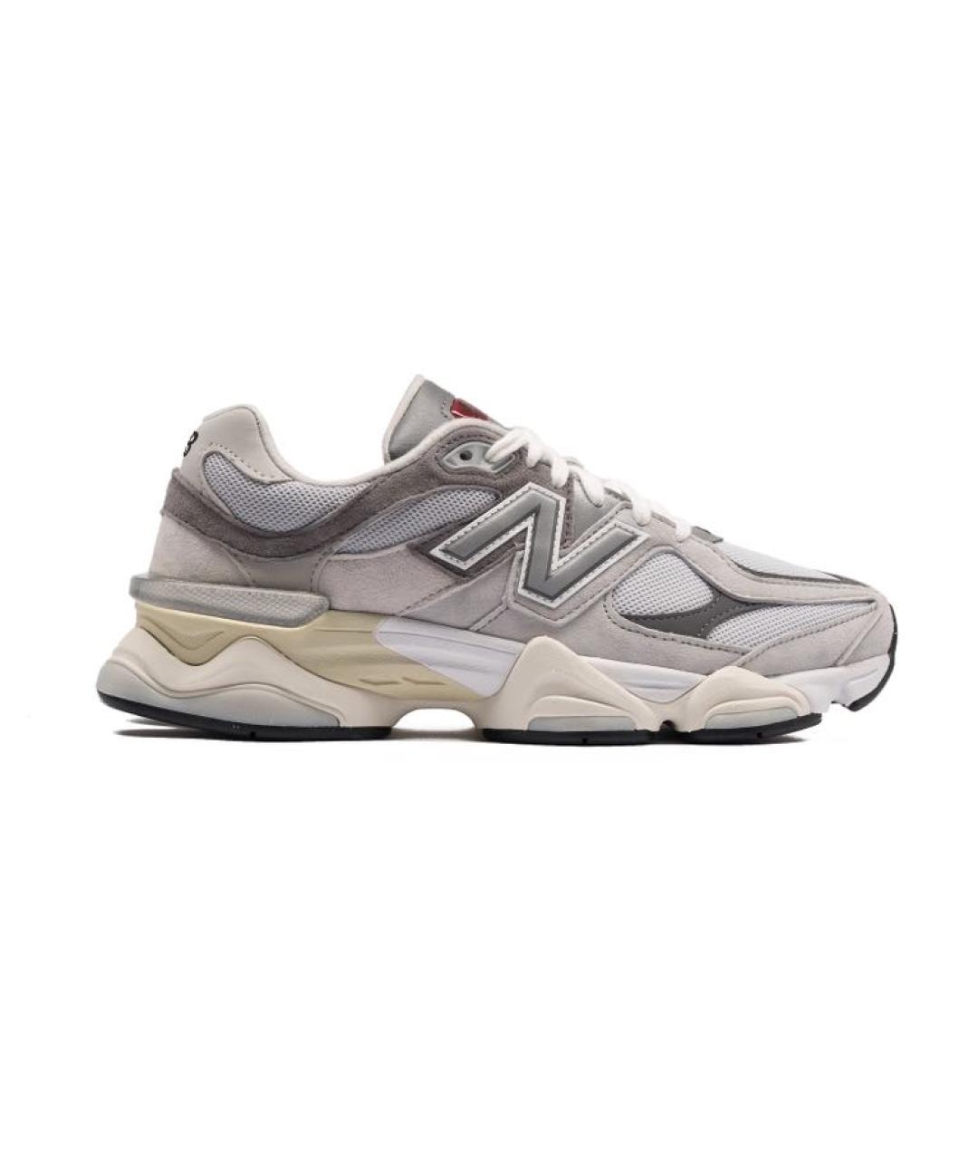 NEW BALANCE Серые замшевые кроссовки, фото 3
