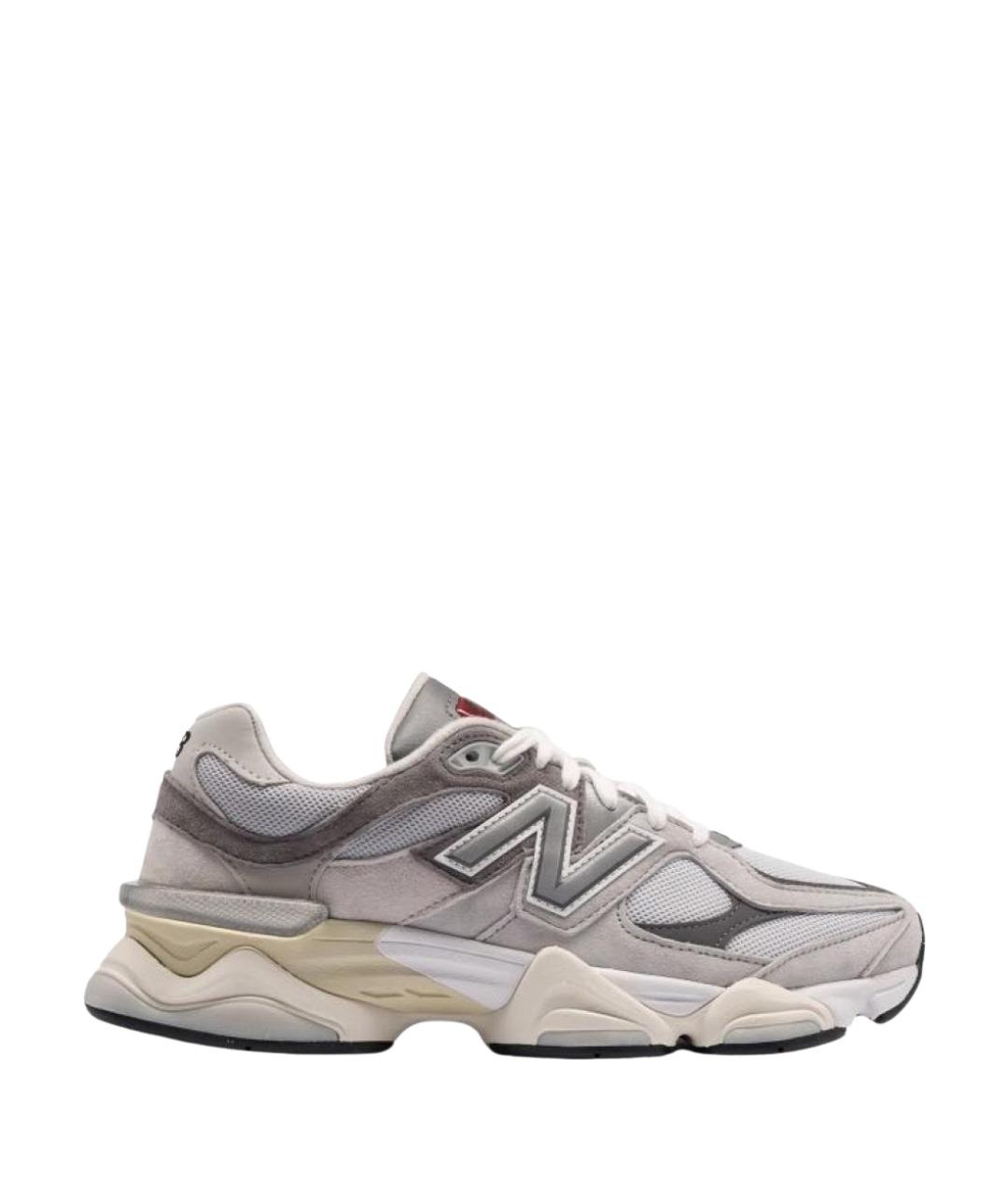 NEW BALANCE Серые замшевые кроссовки, фото 1