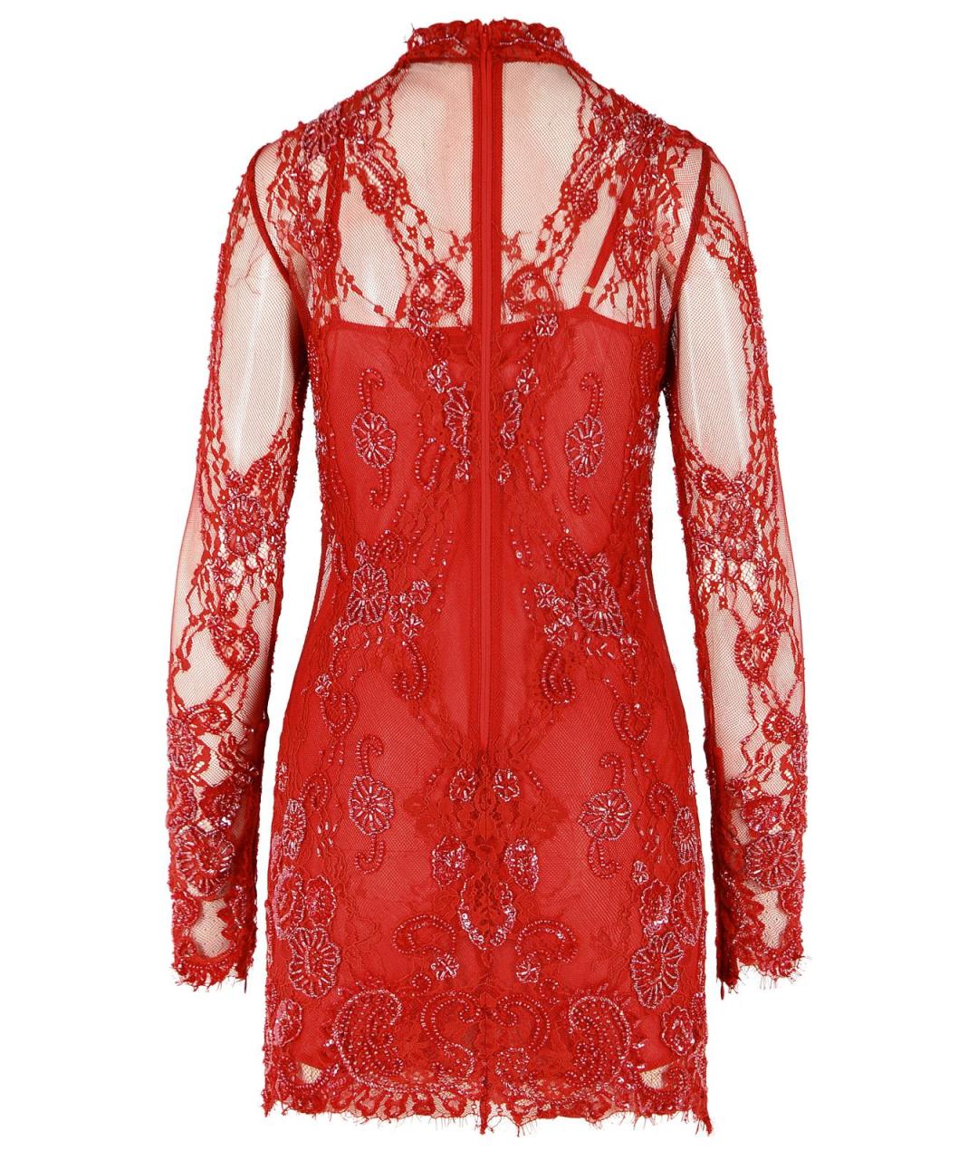 BLUMARINE Красное платье, фото 3