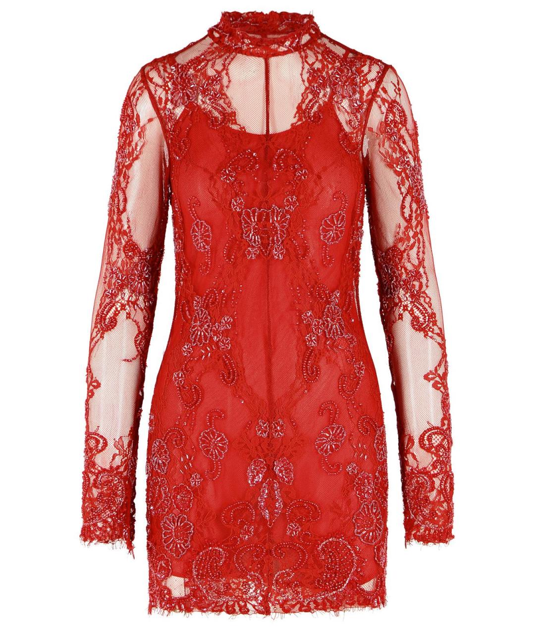 BLUMARINE Красное платье, фото 1