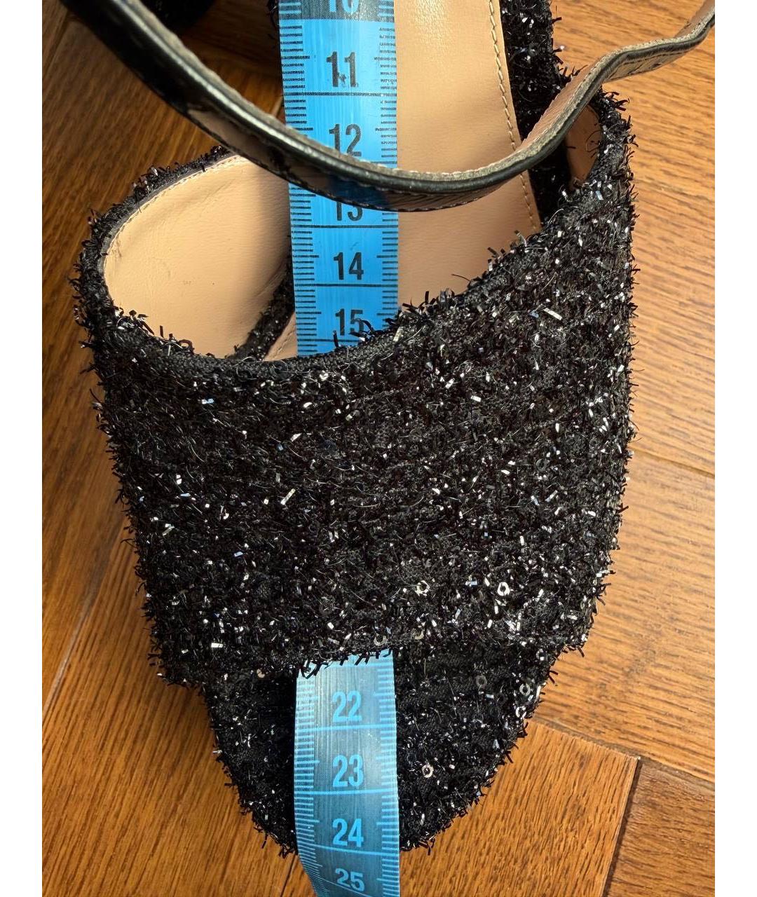 GIANVITO ROSSI Черные босоножки, фото 6