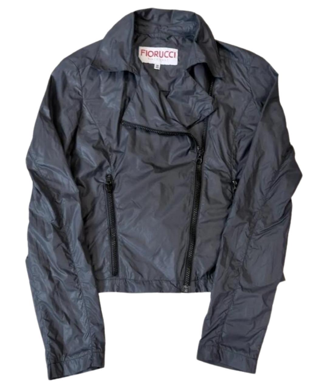 FIORUCCI Серая нейлоновая куртка, фото 1