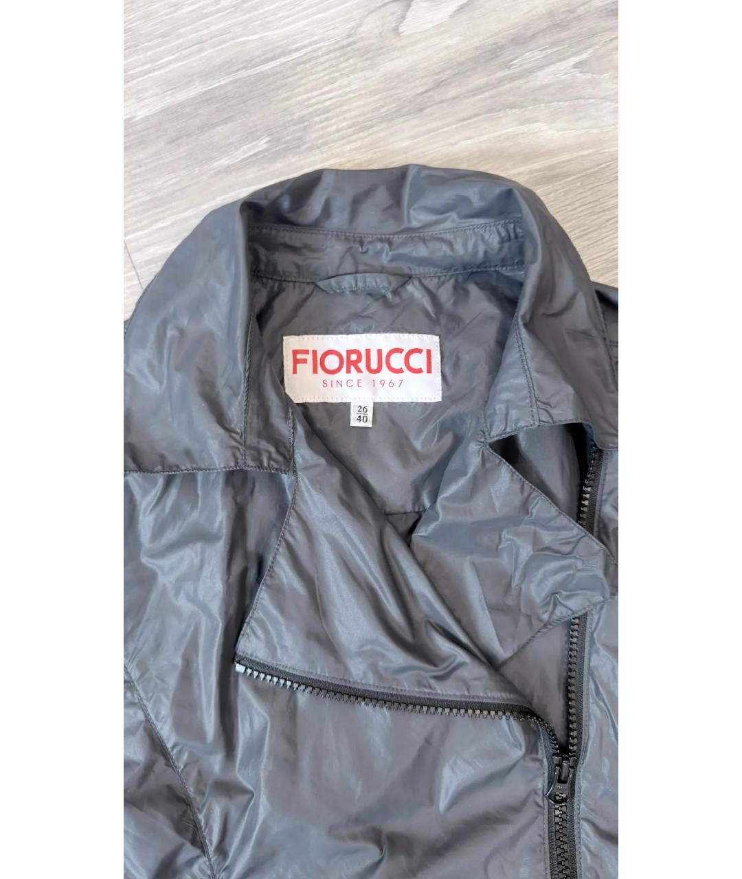 FIORUCCI Серая нейлоновая куртка, фото 3