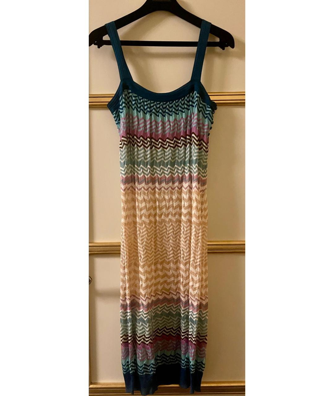 MISSONI Мульти вискозный сарафан, фото 6
