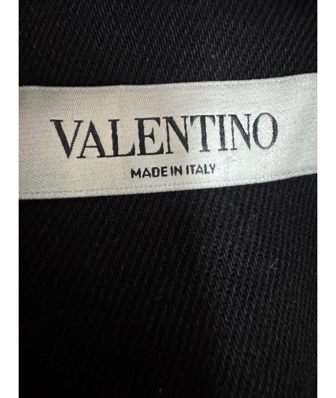 VALENTINO Черная деним рубашка, фото 3