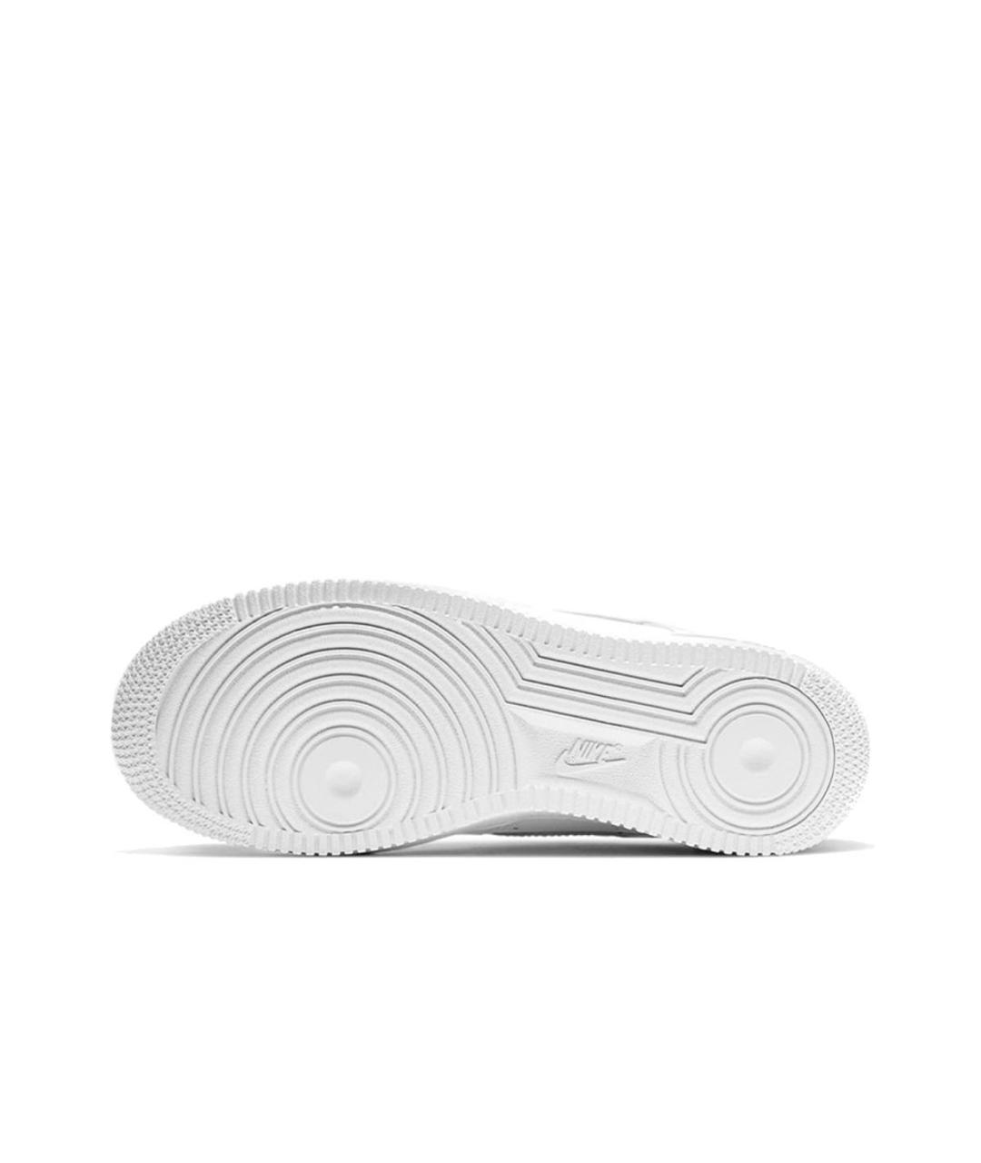 NIKE Белые кожаные кроссовки, фото 5