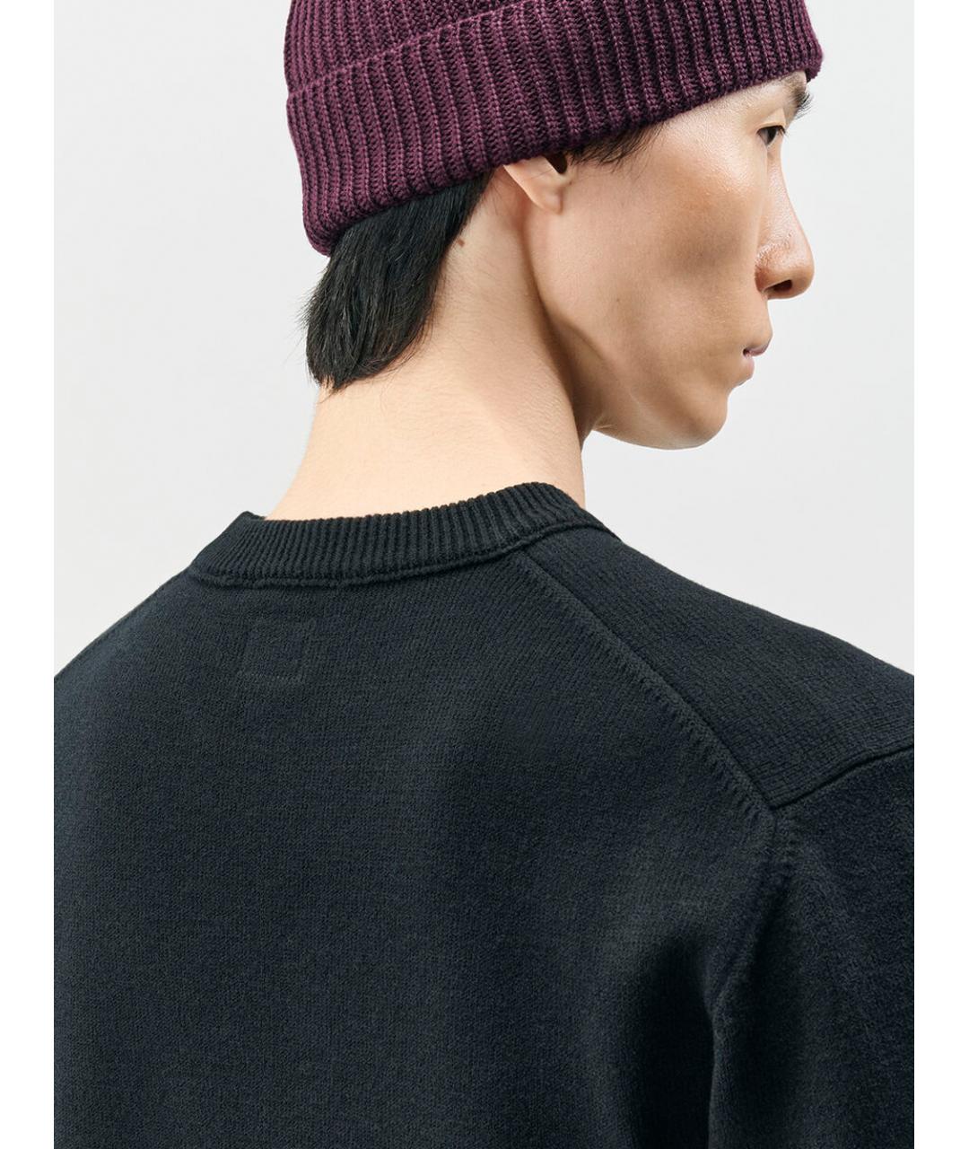 CP COMPANY Черный шерстяной джемпер / свитер, фото 5