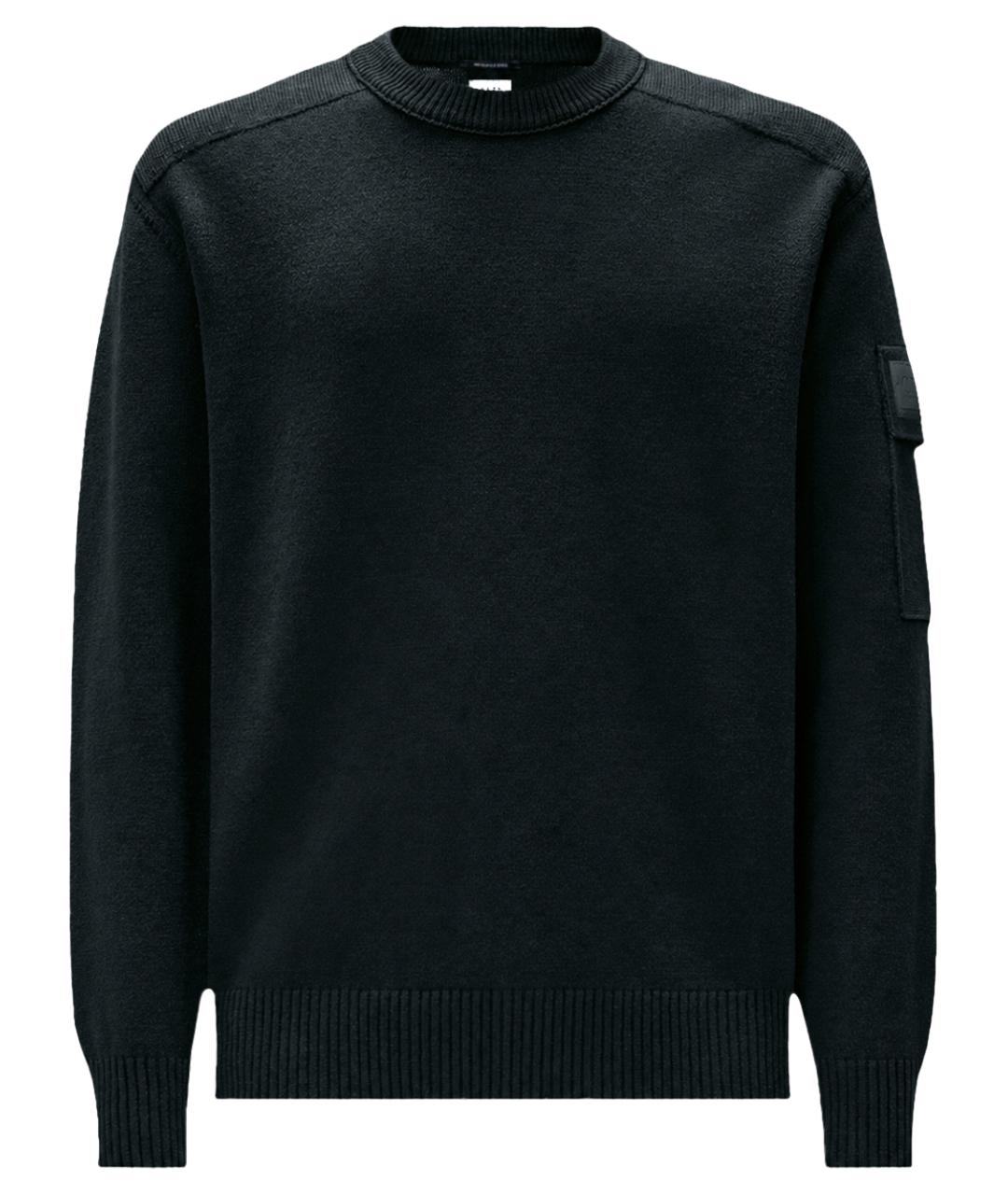 CP COMPANY Черный шерстяной джемпер / свитер, фото 1