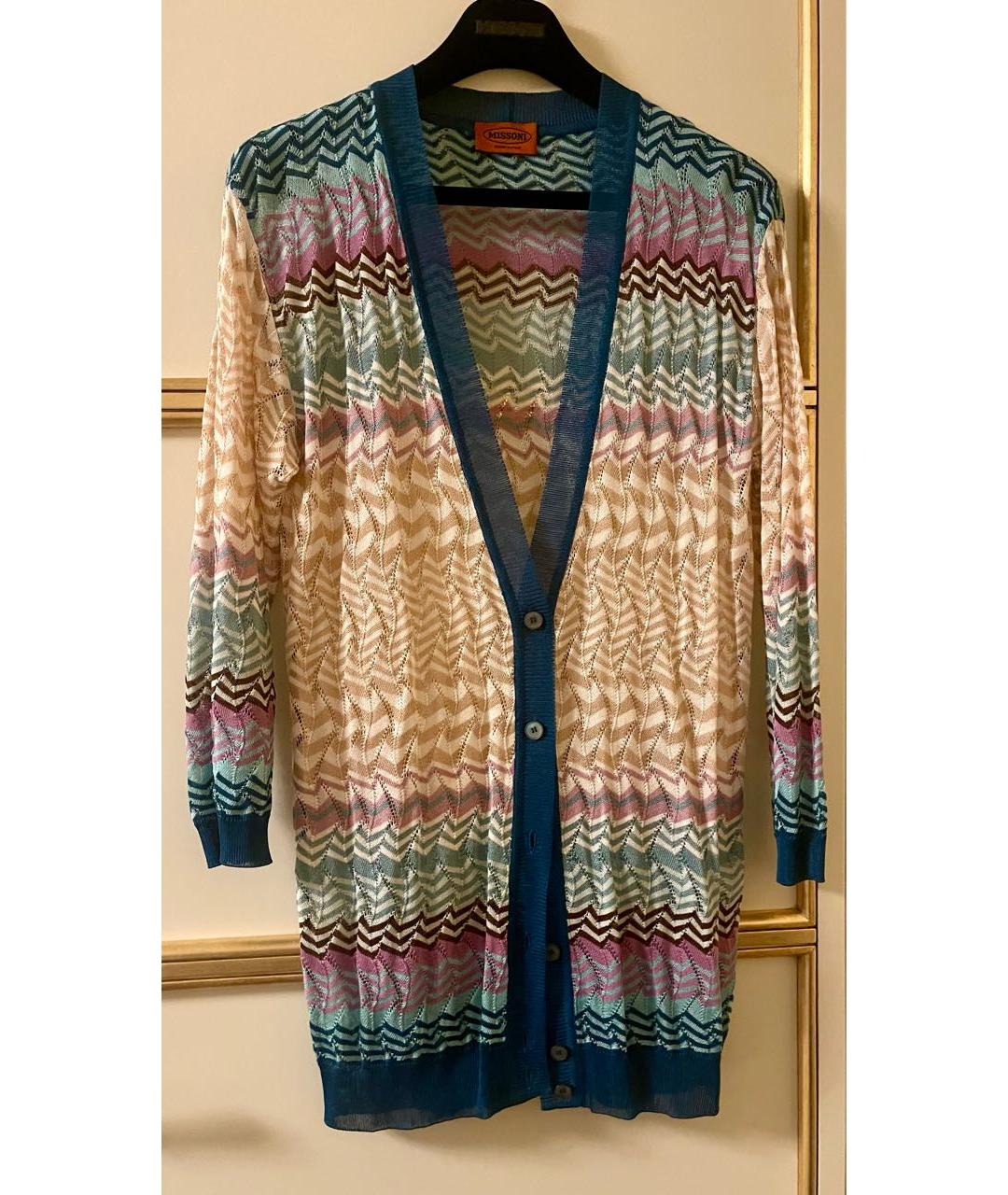 MISSONI Мульти вискозный кардиган, фото 5