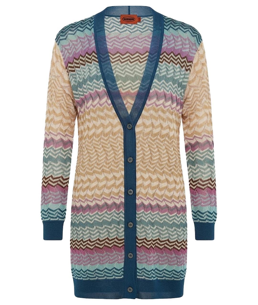 MISSONI Мульти вискозный кардиган, фото 1
