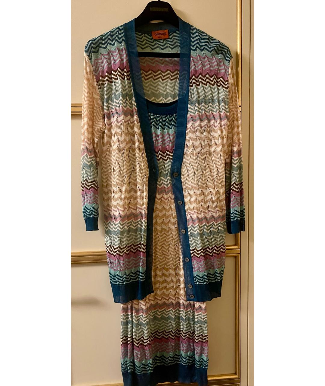 MISSONI Мульти вискозный кардиган, фото 4