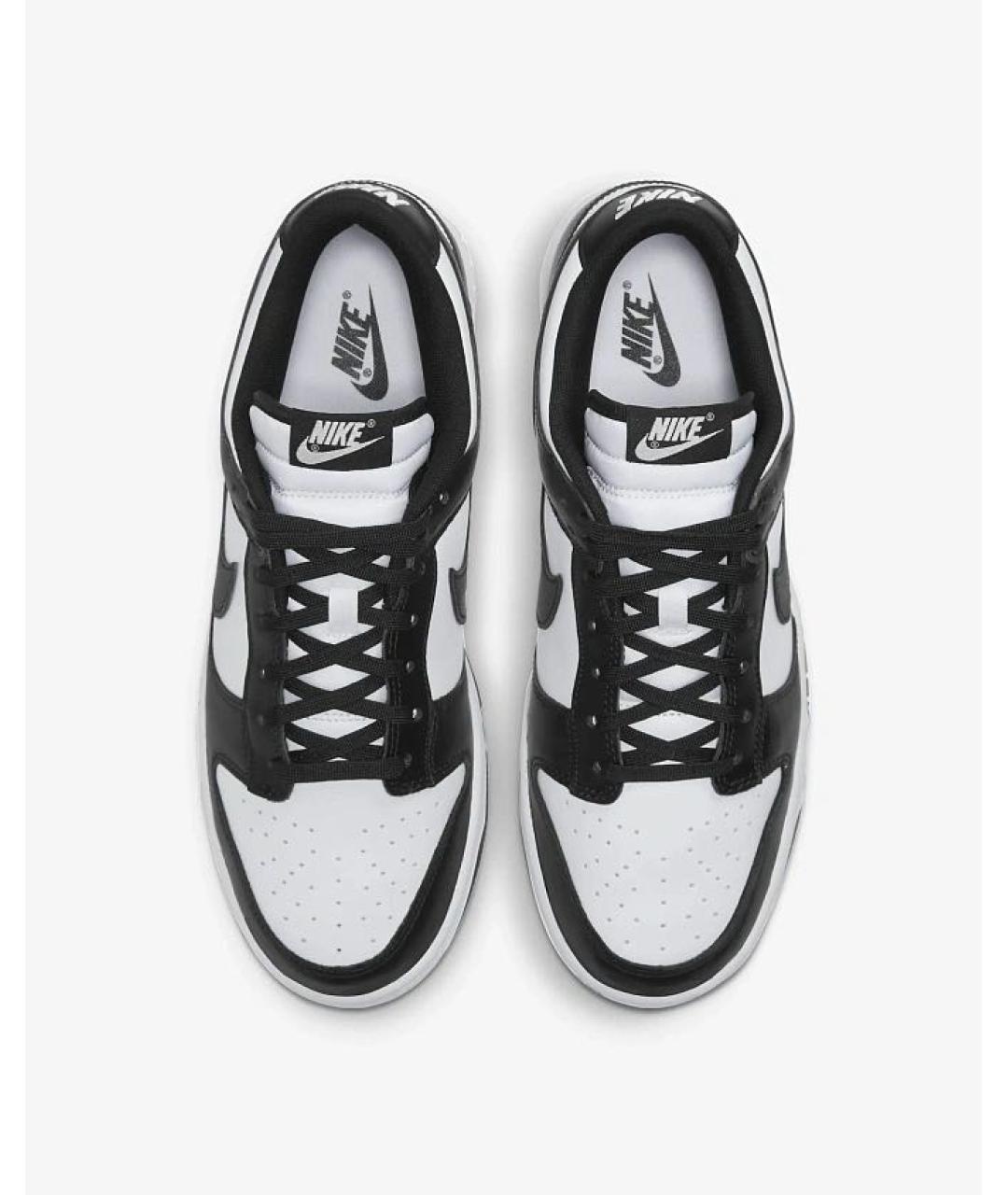 NIKE Черные кожаные кроссовки, фото 3