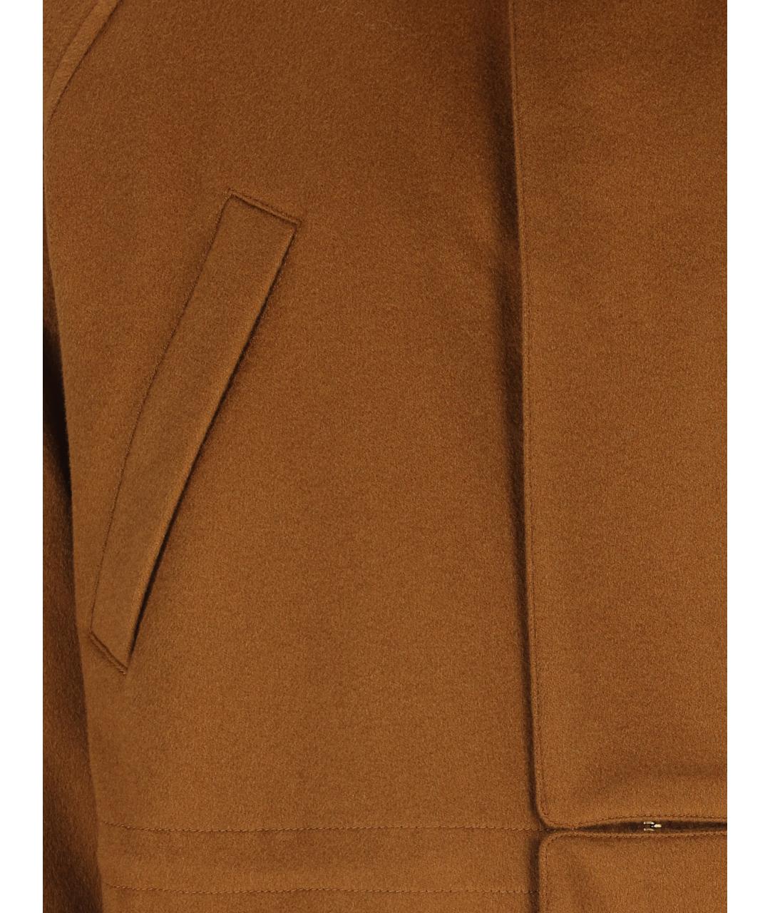 LORO PIANA Коричневая кашемировая куртка, фото 4