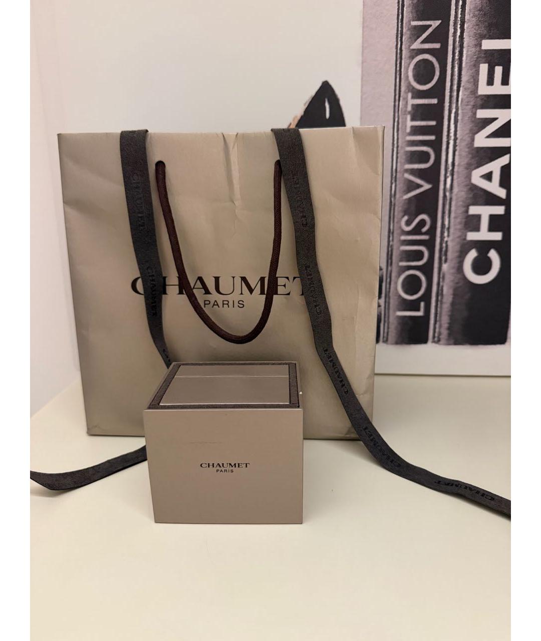 CHAUMET Серебряные серьги из белого золота, фото 6