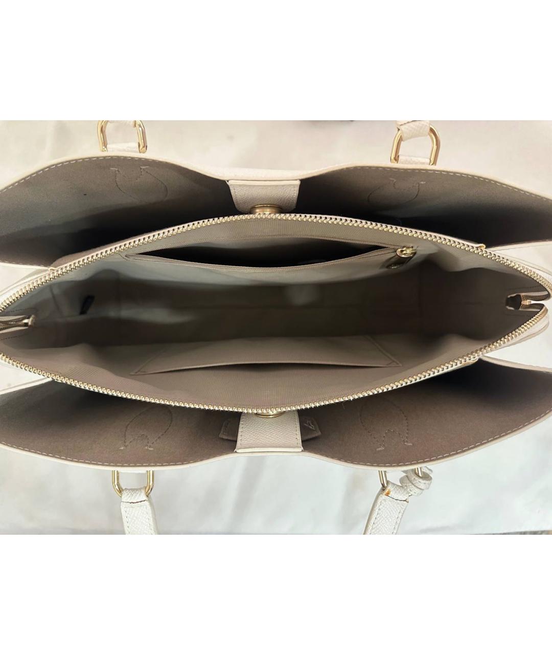 FURLA Белая кожаная сумка тоут, фото 2