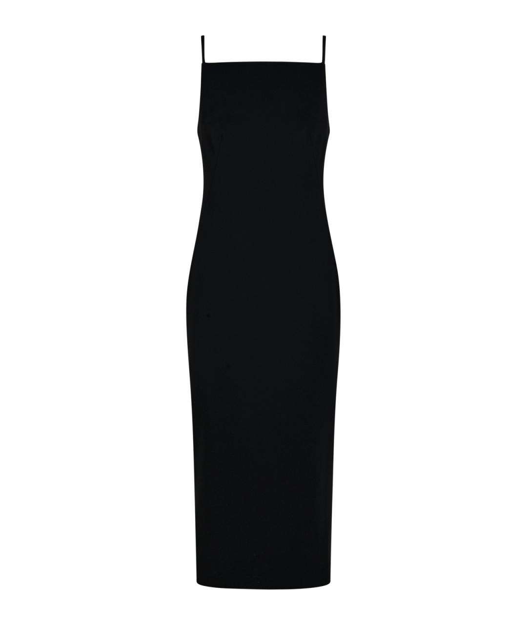 GIVENCHY Черное вискозное повседневное платье, фото 1