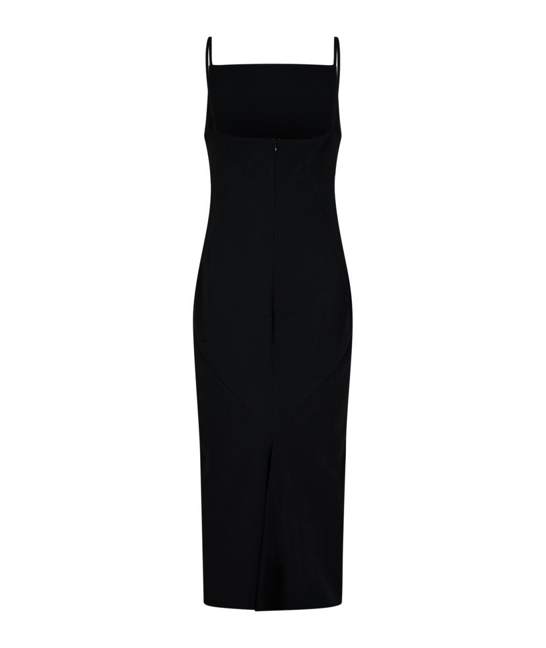GIVENCHY Черное вискозное повседневное платье, фото 2