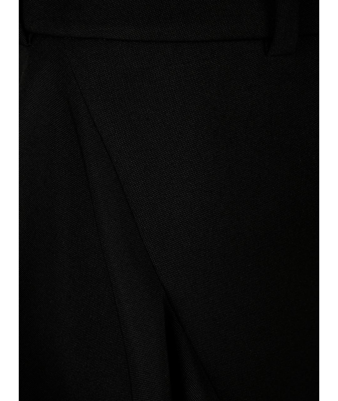 GIVENCHY Черная шерстяная юбка мини, фото 3