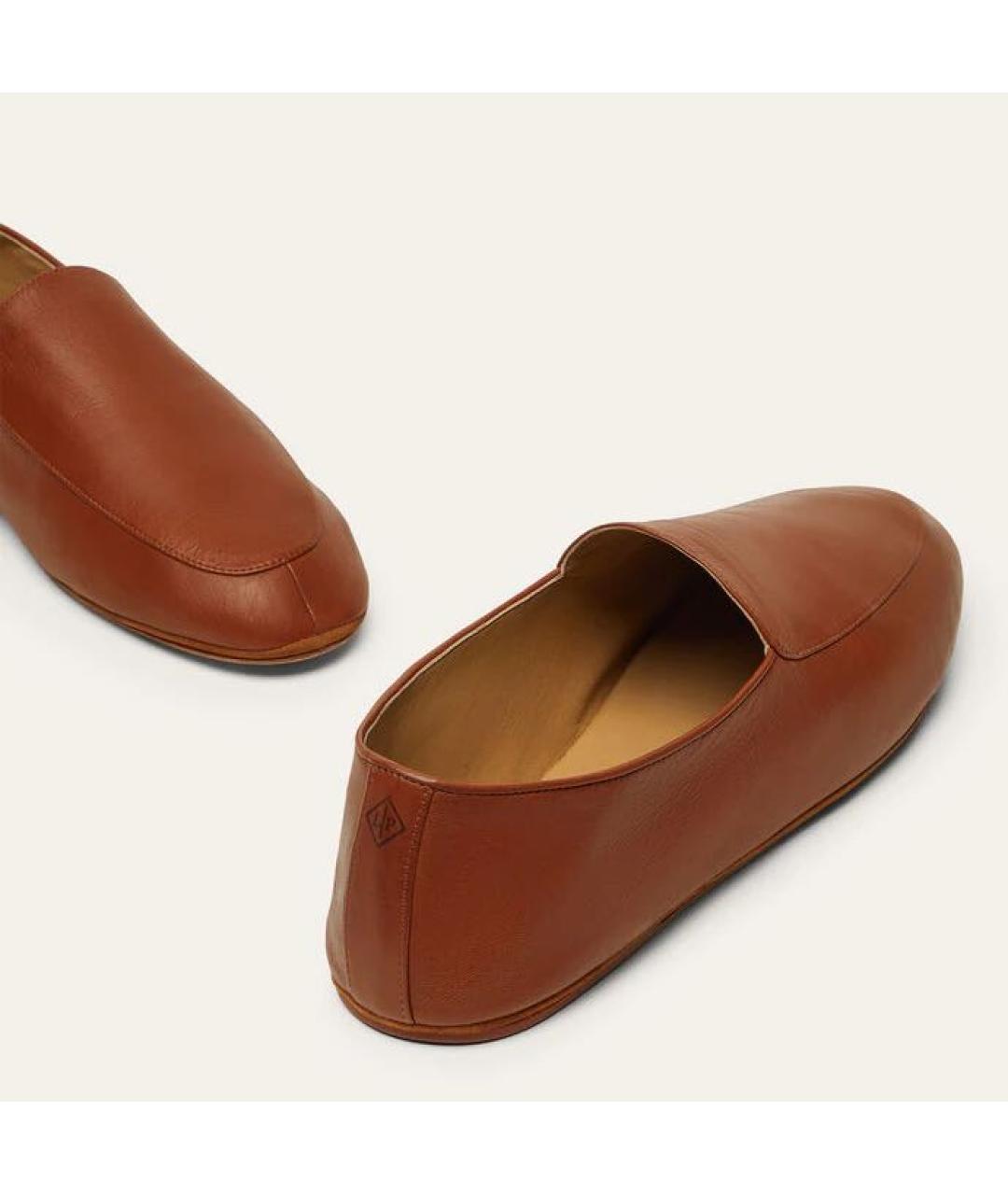 LORO PIANA Кожаные лоферы, фото 6