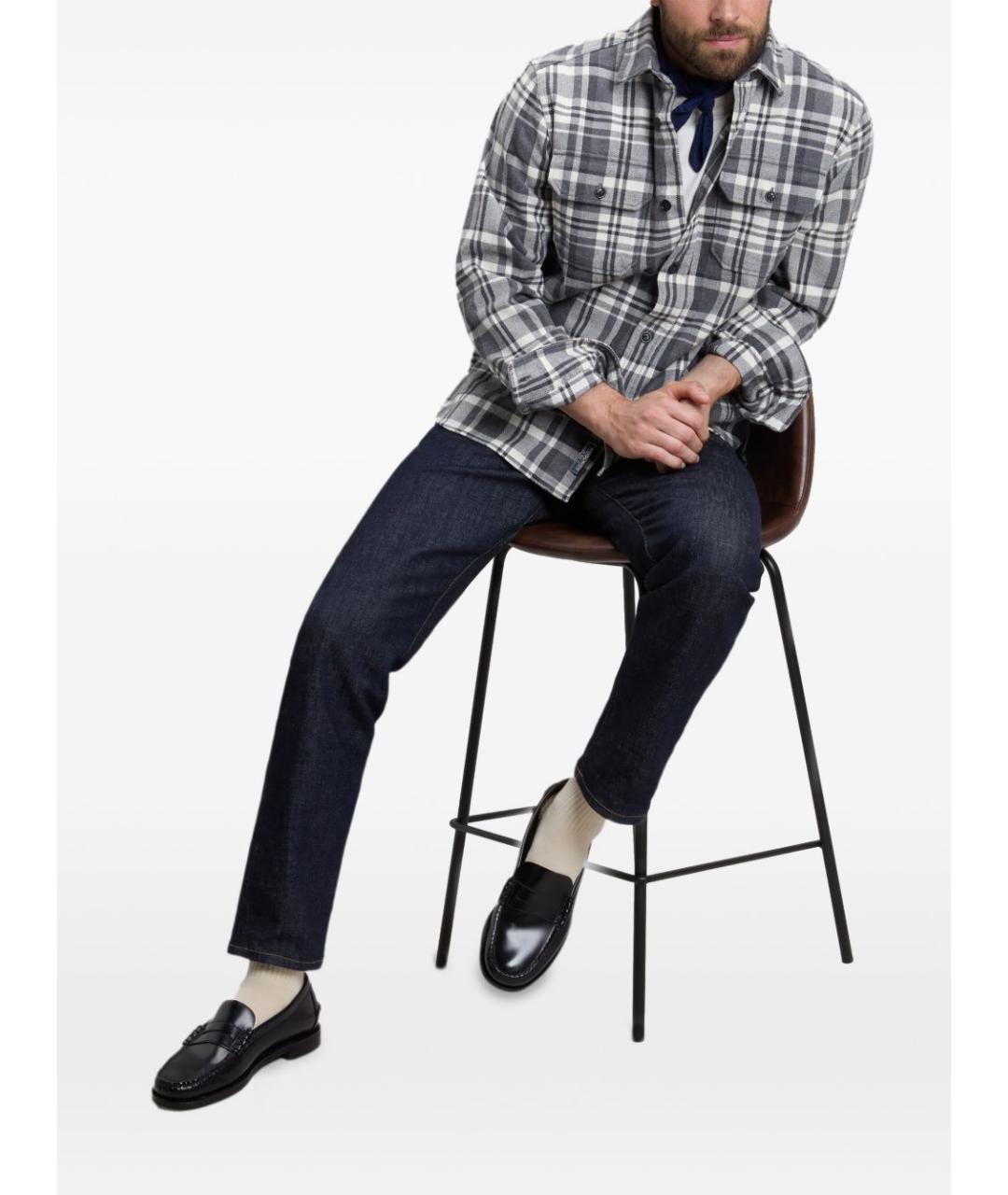 WOOLRICH Серая классическая рубашка, фото 7