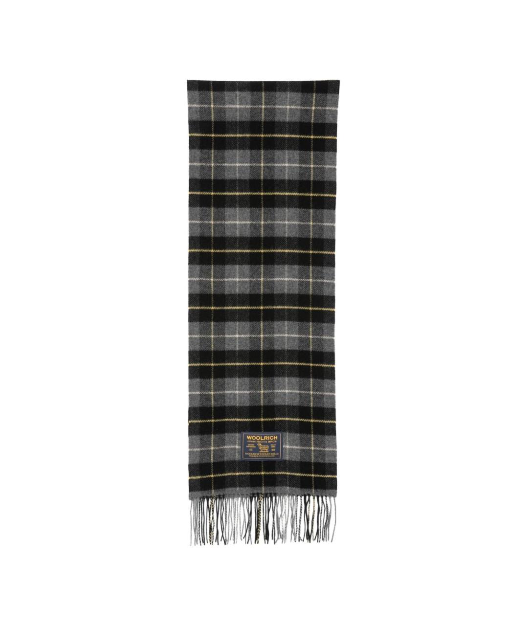 WOOLRICH Серый шарф, фото 1